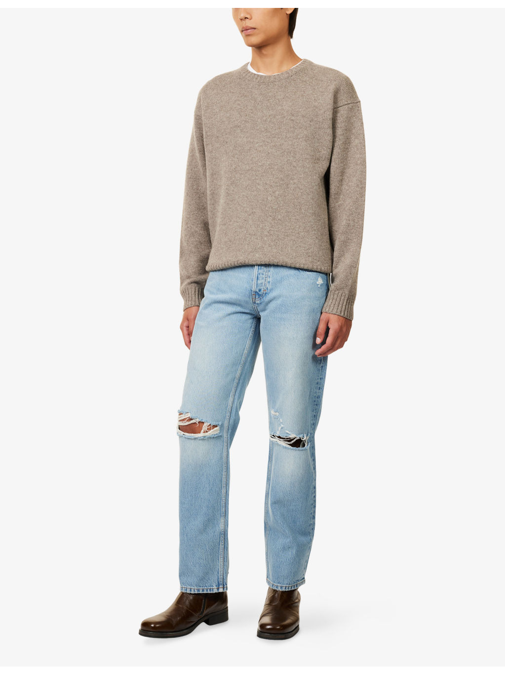 Brand-Patch Relaxed-Fit Denim Jeans - 2