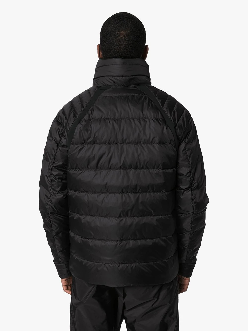 Hybridge padded down jacket - 4