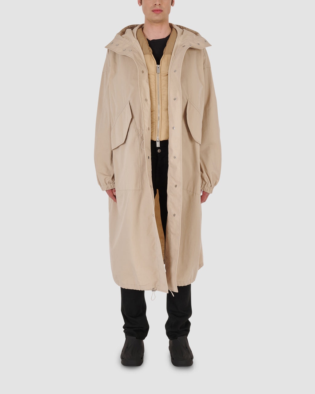 COTTON RIPSTOP PARKA WITH DETACHABLE VEST - 6