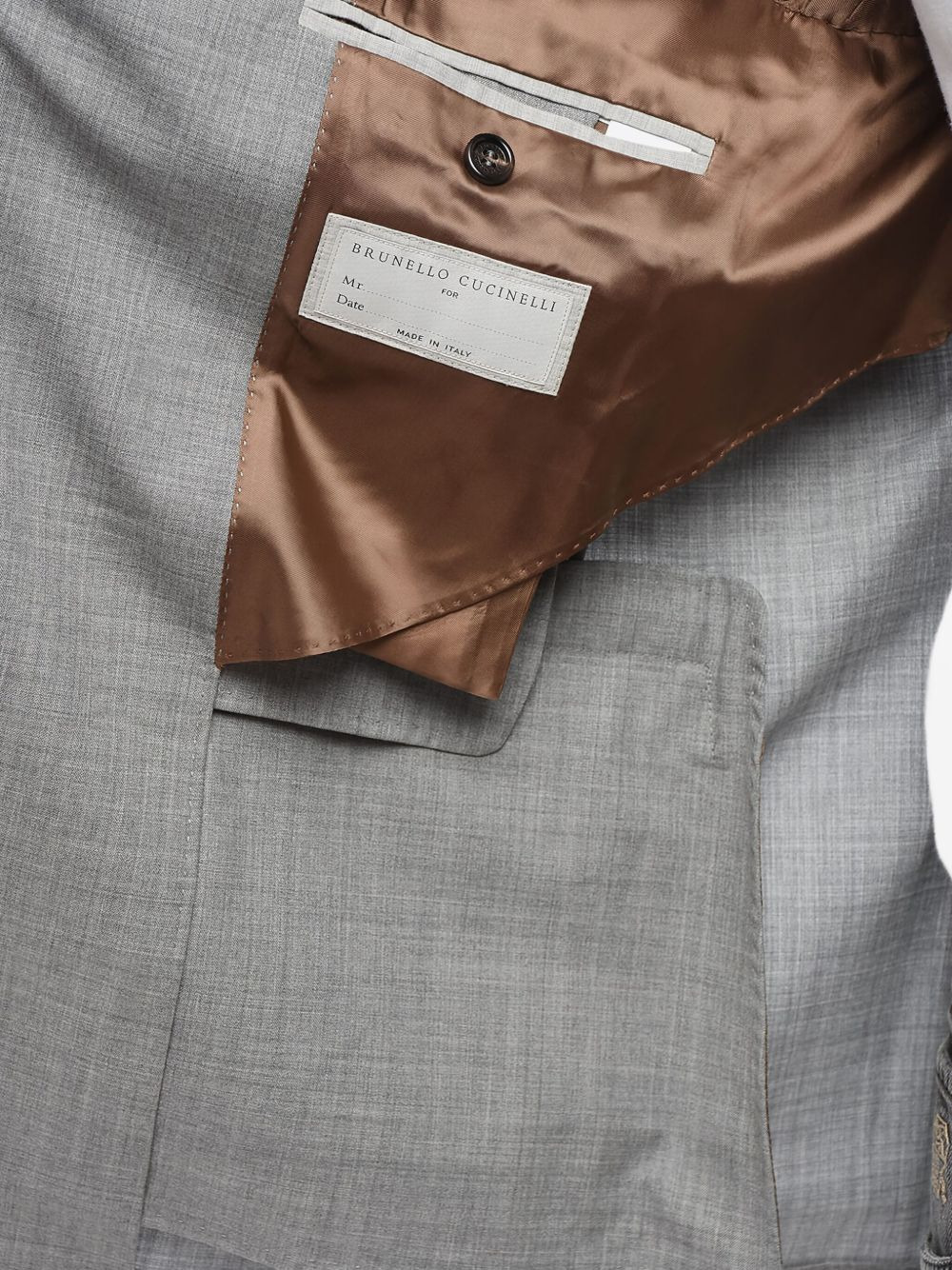 button-fastening single-breasted blazer - 5