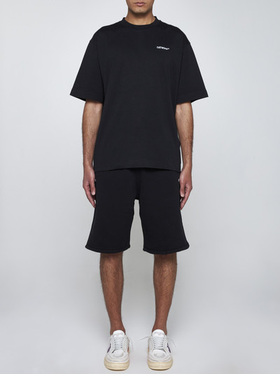 Off-White Skate cotton sweat-shorts outlook