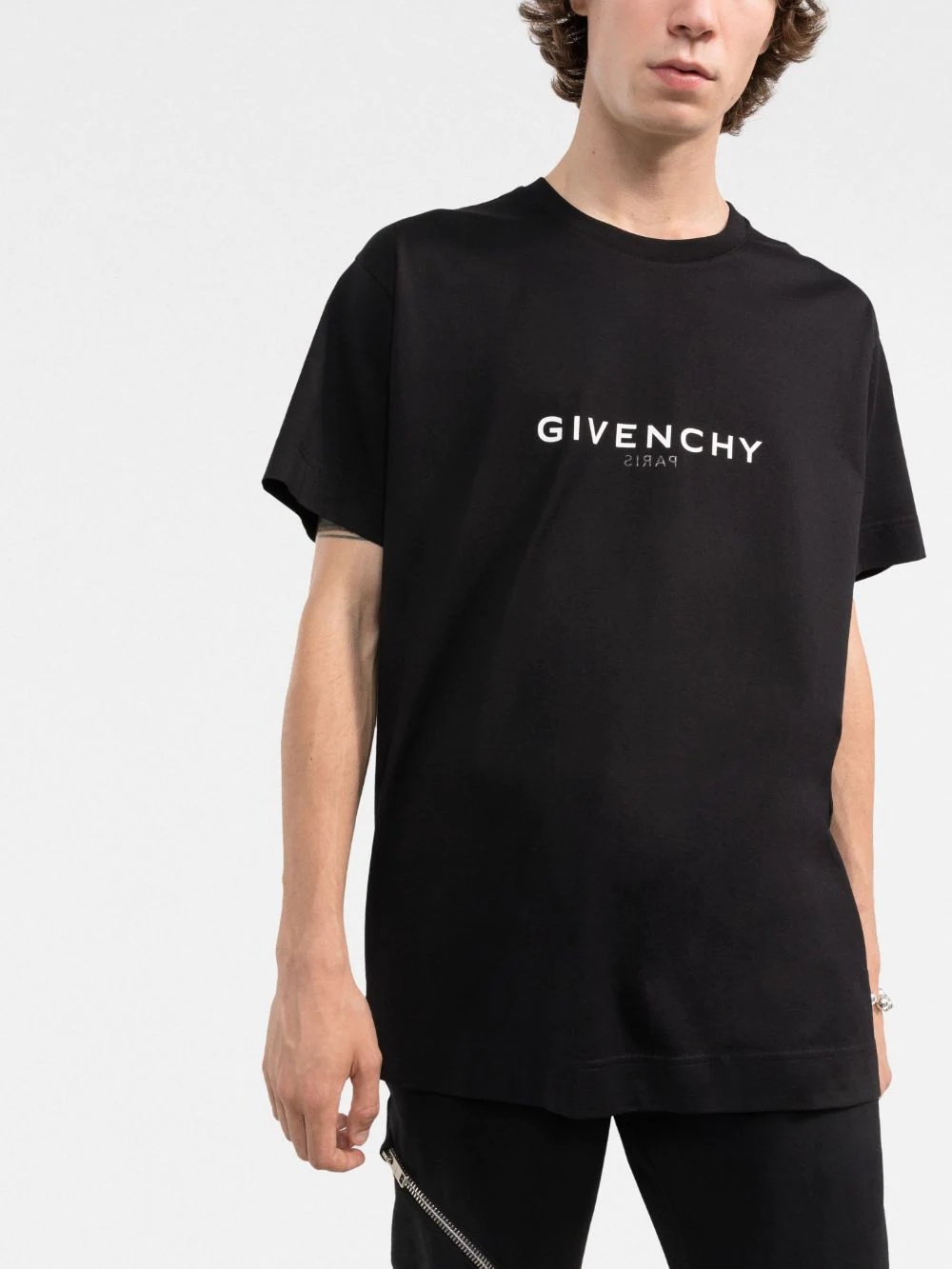 Reverse Oversized cotton T-Shirt - 3