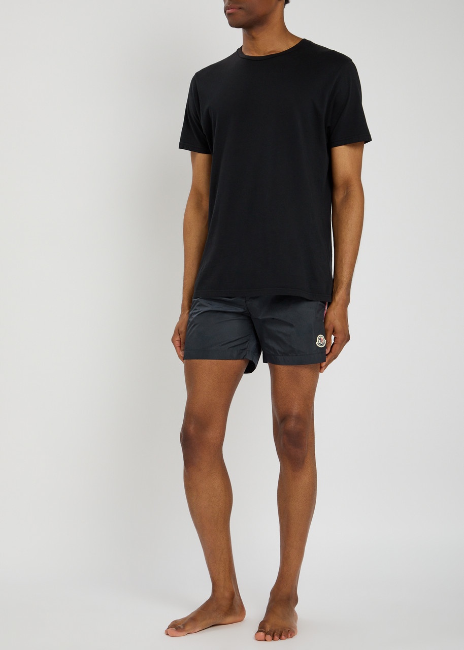 Moncler Logo Shell Swim Shorts - 4