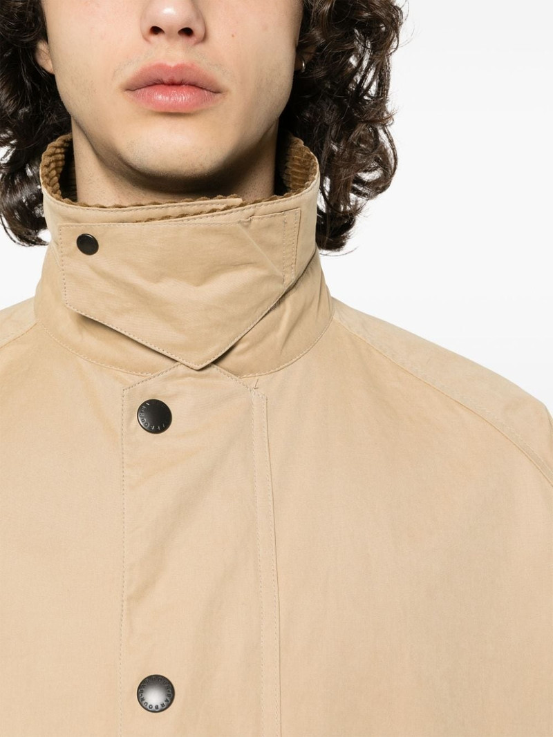 gabardine press-stud jacket 5