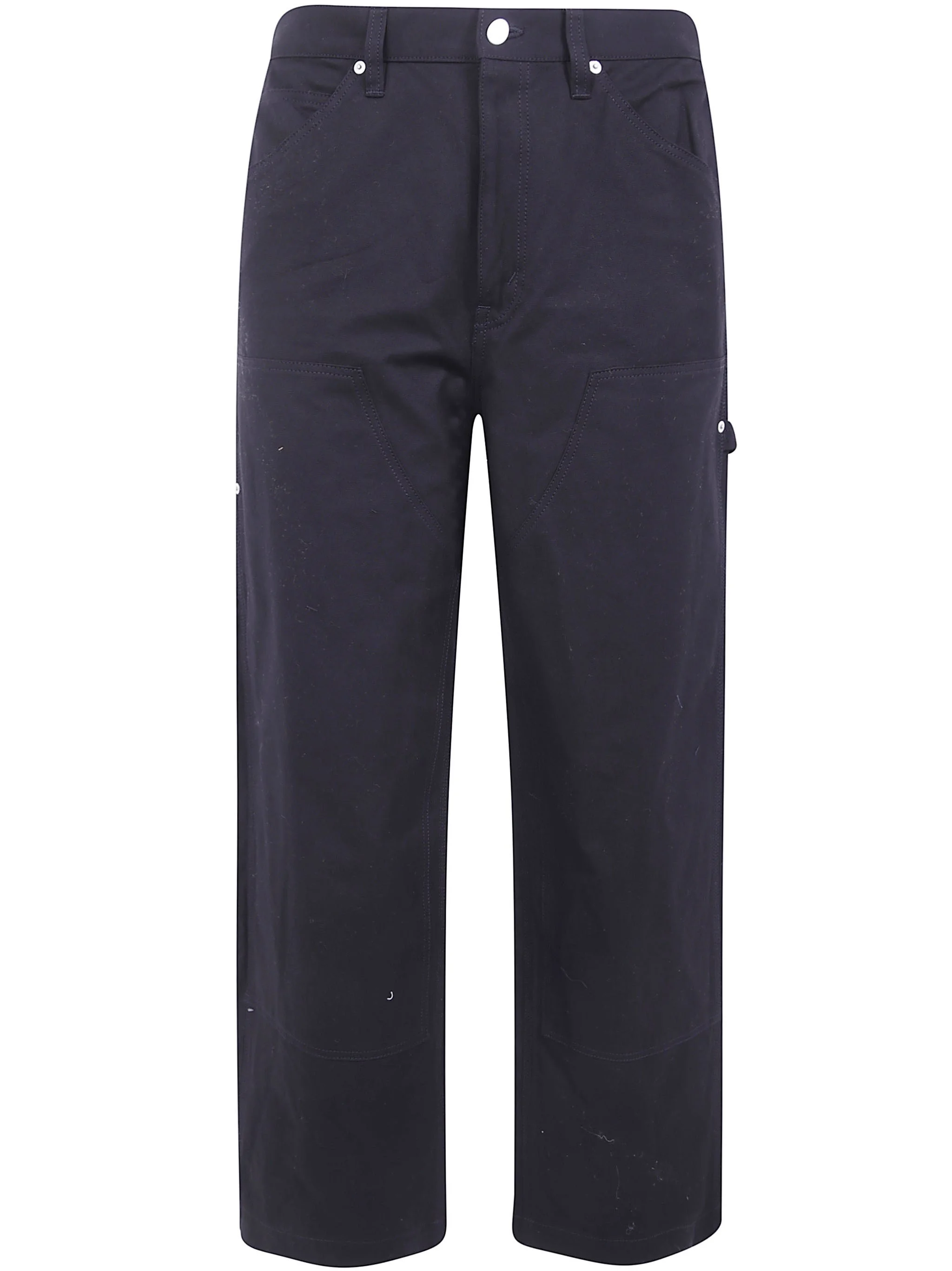 Wide Leg Trousers "Boxy Wide Leg Cotton Trouse - 1