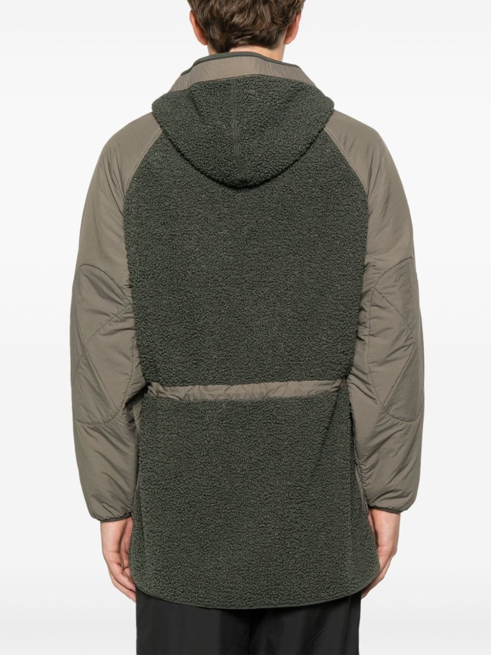 faux-shearling hooded jacket - 4