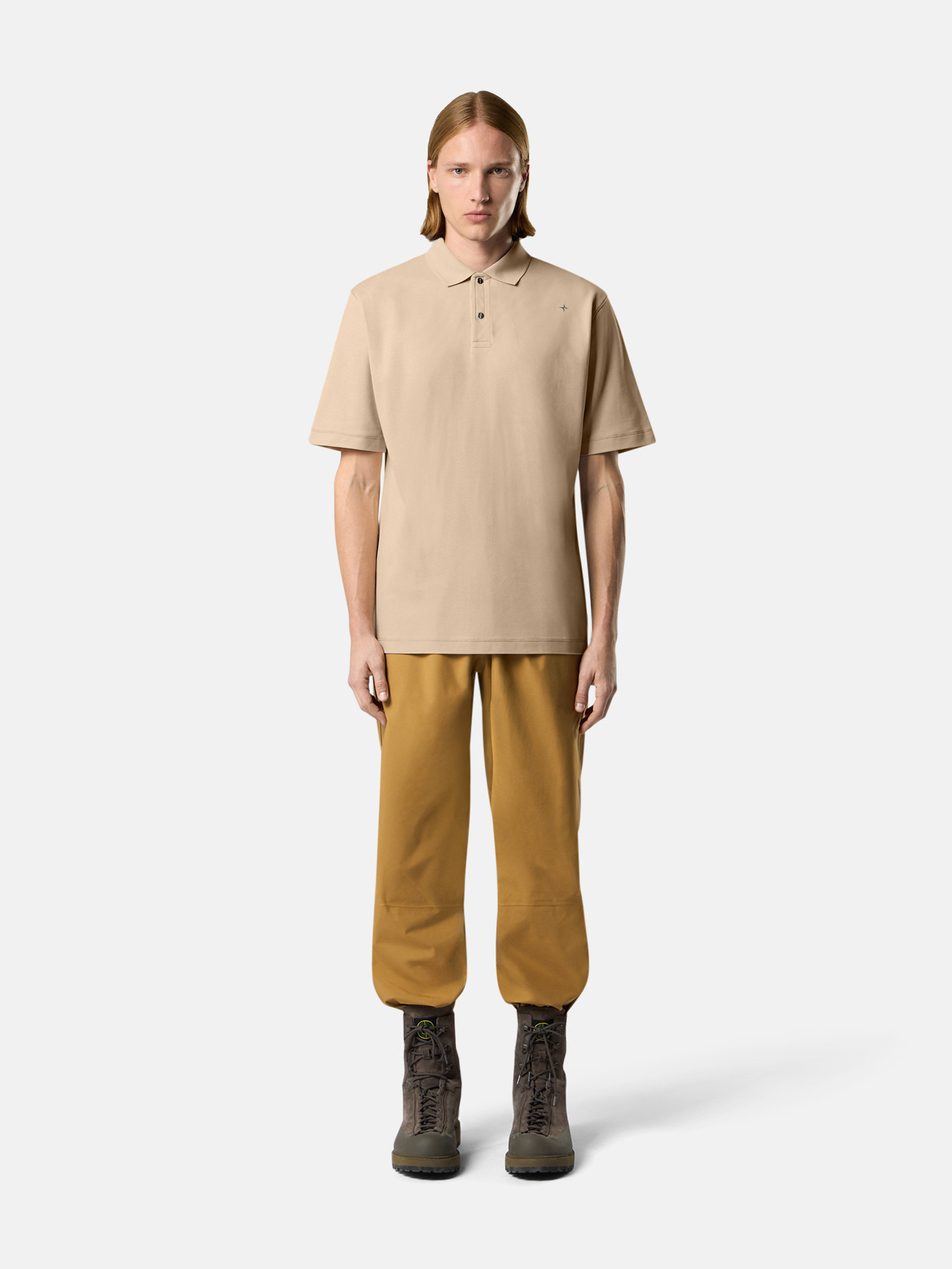 2200010 50/2 ORGANIC COTTON PIQUÉ_STONE ISLAND STELLINA - 2