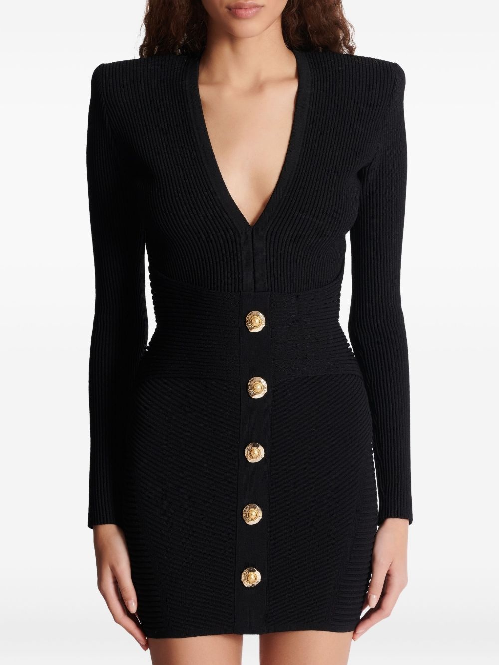 ribbed bodycon dress - 6