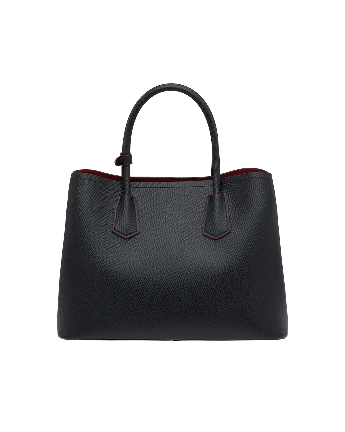 Medium Saffiano Leather Double Prada Bag - 4