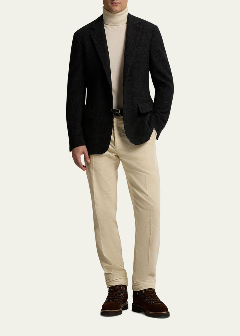 Ralph Lauren Men's Brushed Cashmere Twill Slim Blazer outlook