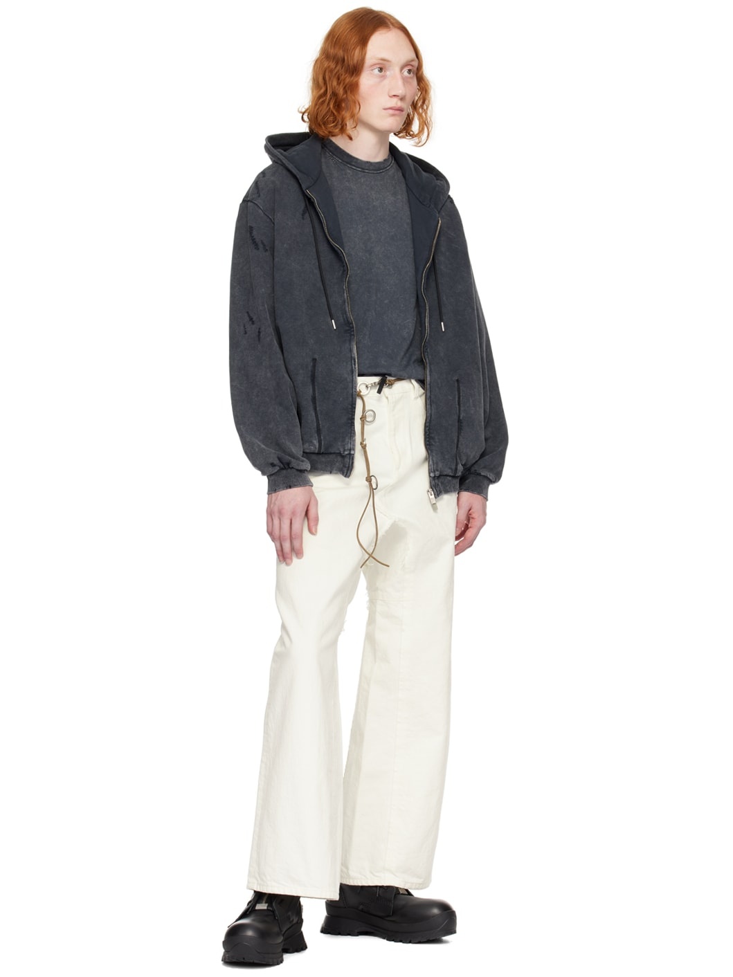 White Resize Jeans - 4