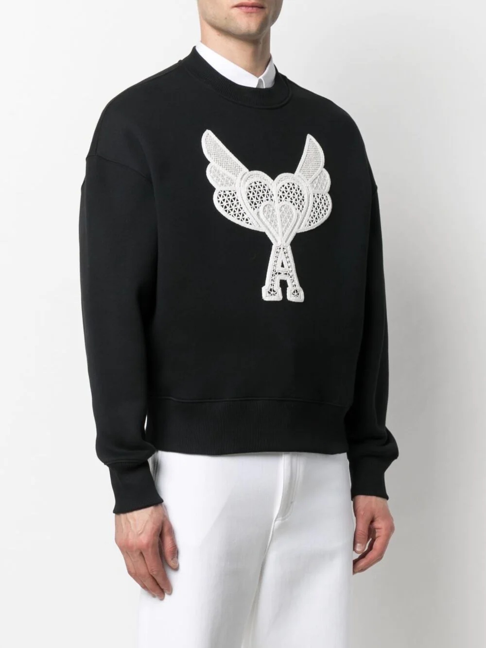 Ami de Coeur embroidered sweatshirt - 3