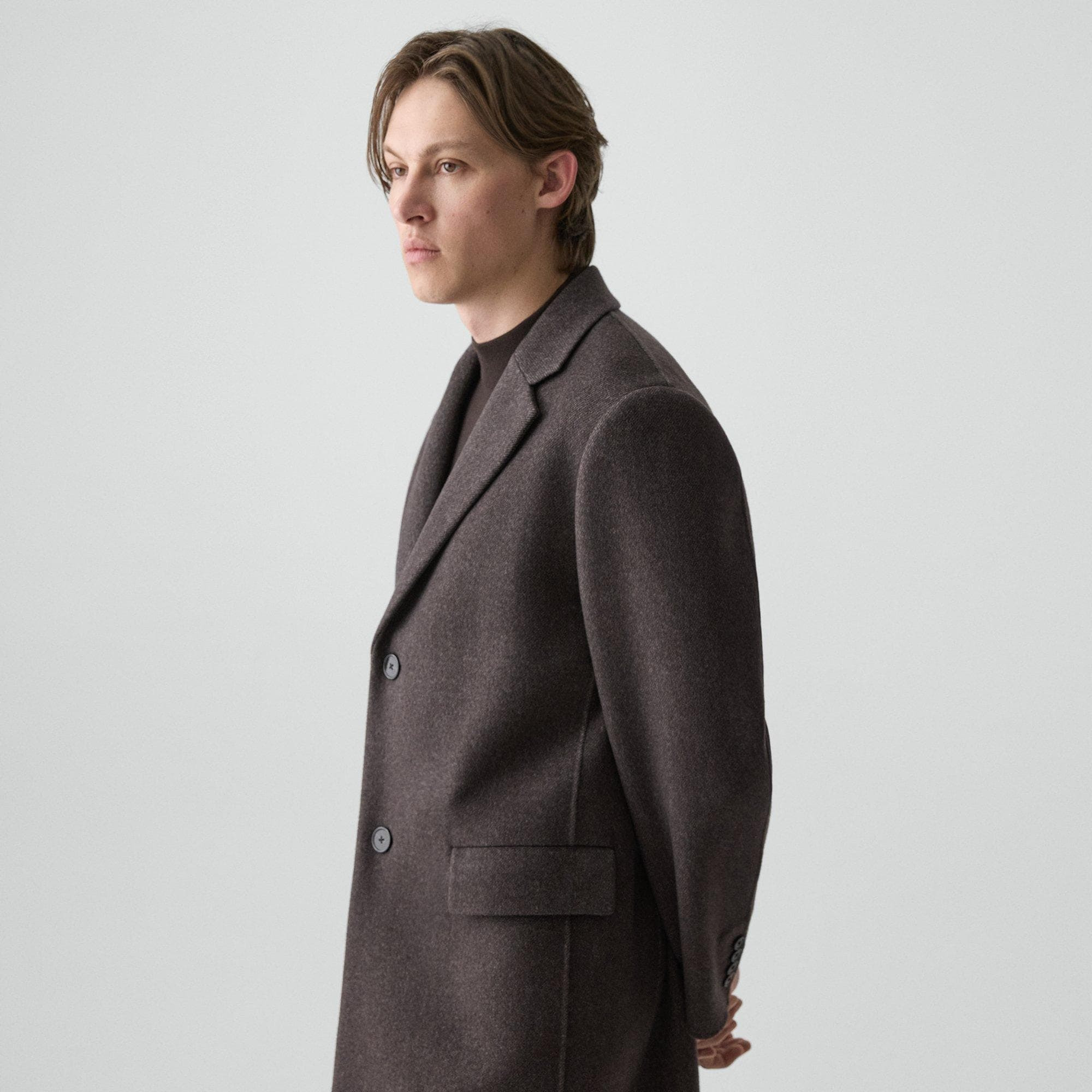 Two-Button Coat in Regal Coat - 5