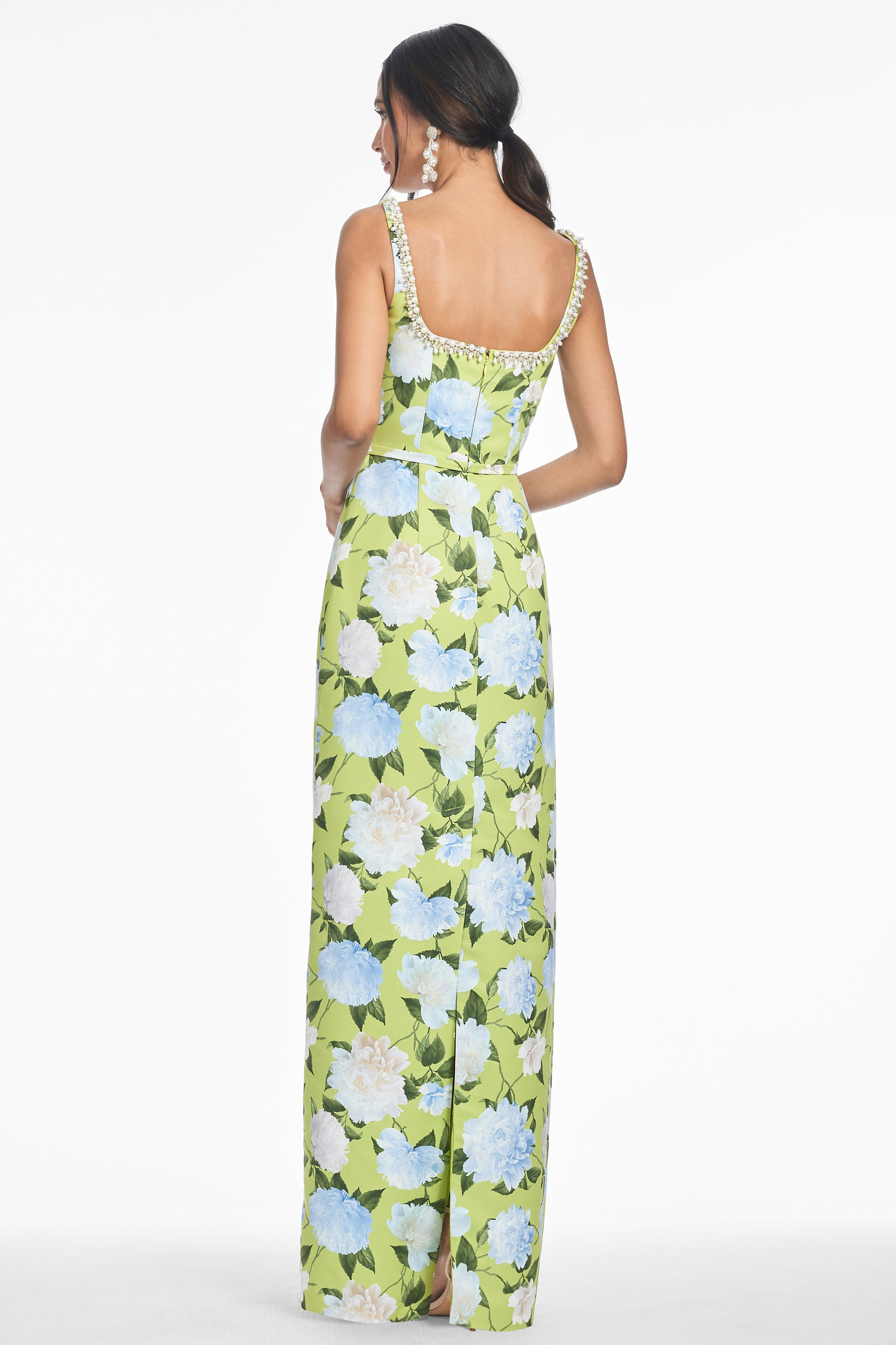 LANA GOWN - CITRINE PEONIES - 3