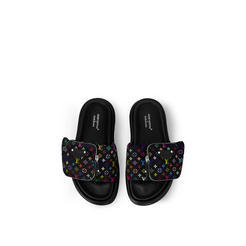 LV x TM Pool Pillow Flat Comfort Mule 3