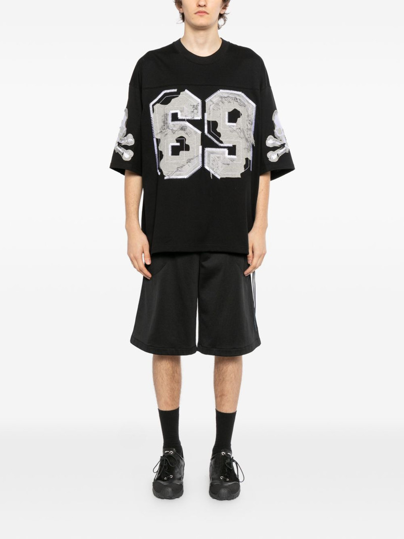 mastermind JAPAN number motif T-shirt outlook