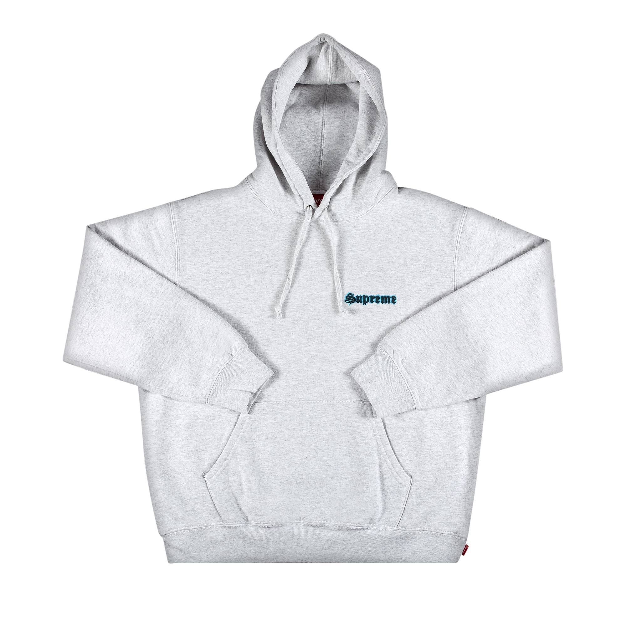 Supreme Love Hooded Sweatshirt 'Ash Grey' - 1