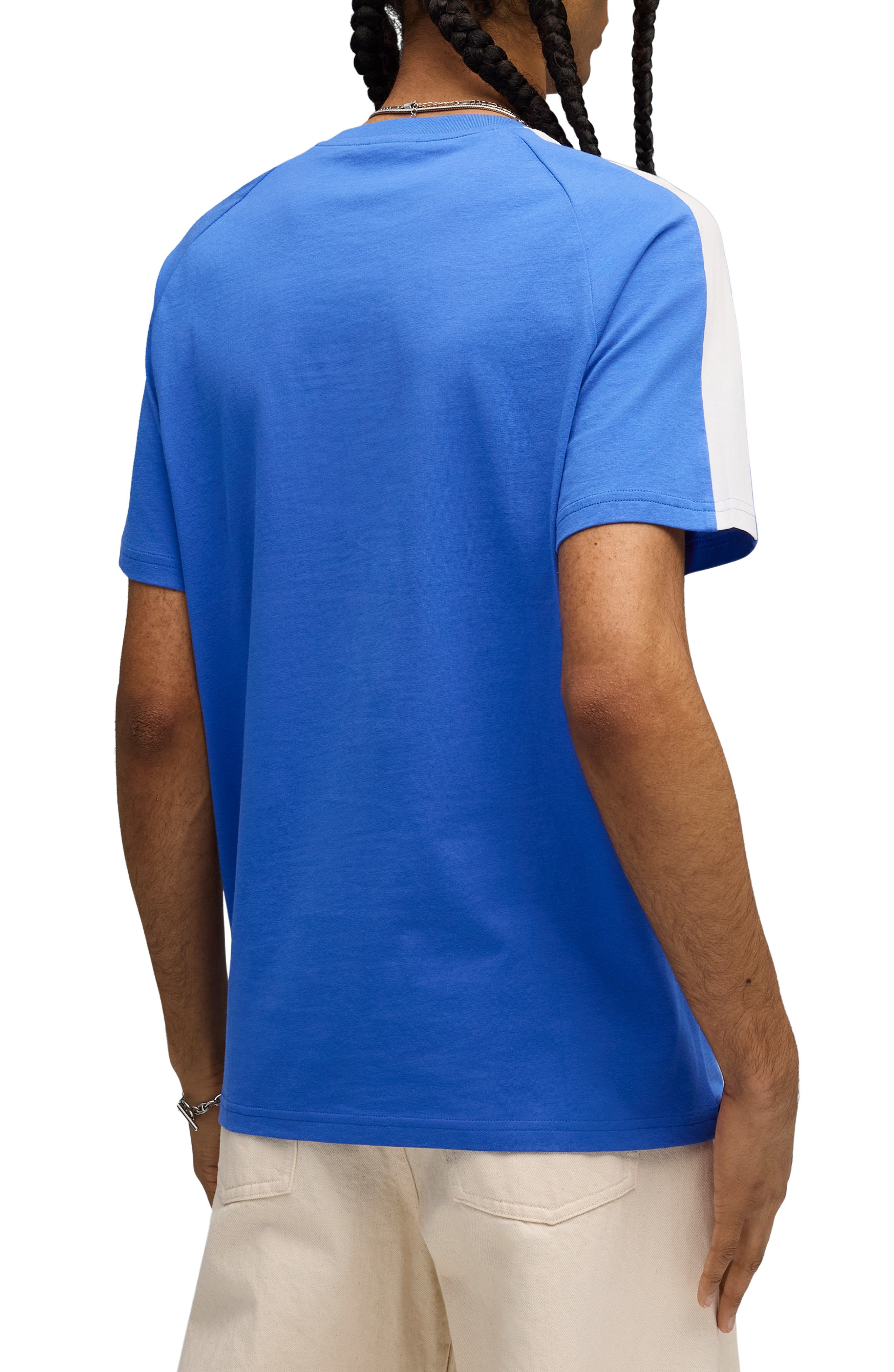 PUMA T7 Cotton T-Shirt in Mountain Blue at Nordstrom - 2