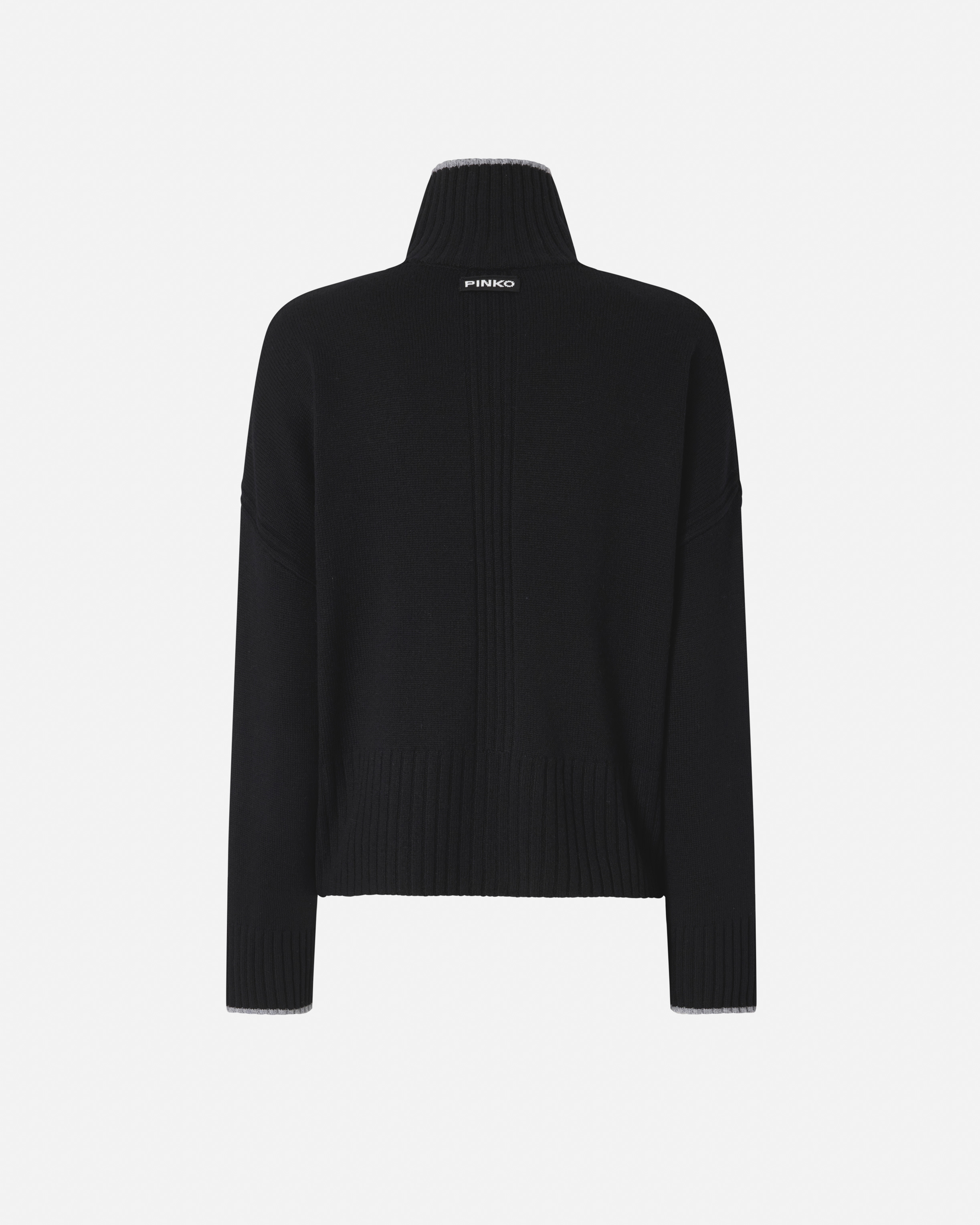 KNIT POLO-NECK SWEATER - 2