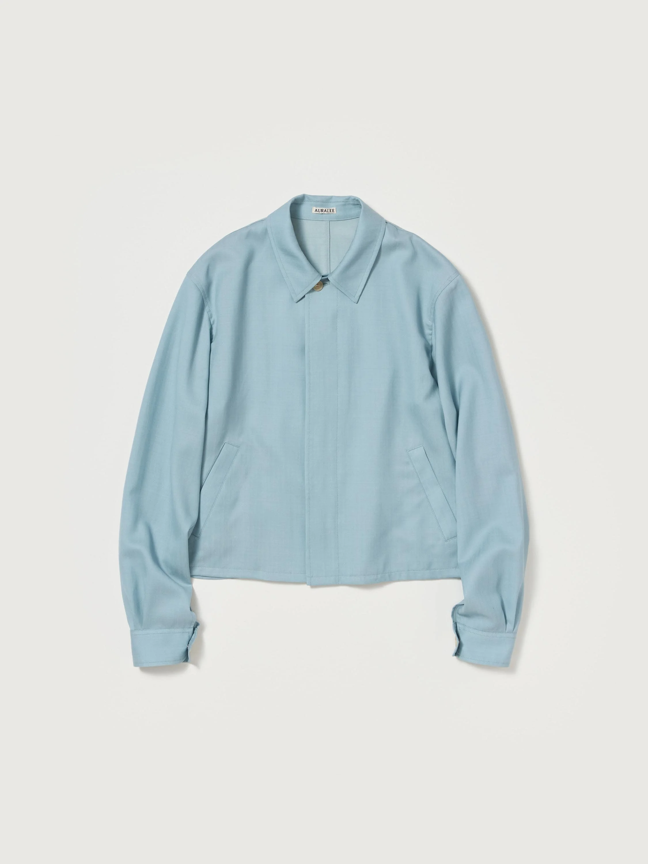 WOOL HERRINGBONE BLOUSON - 1