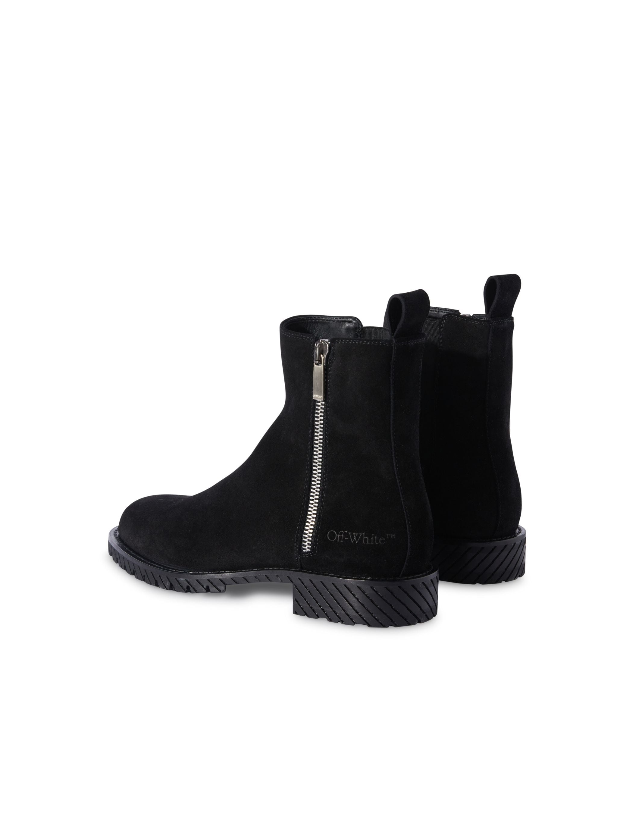 Military Suede Ankle Boot - 4