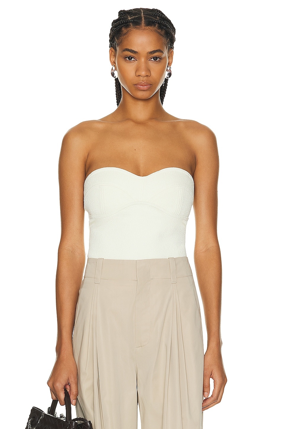 Strapless Bodysuit Top - 2