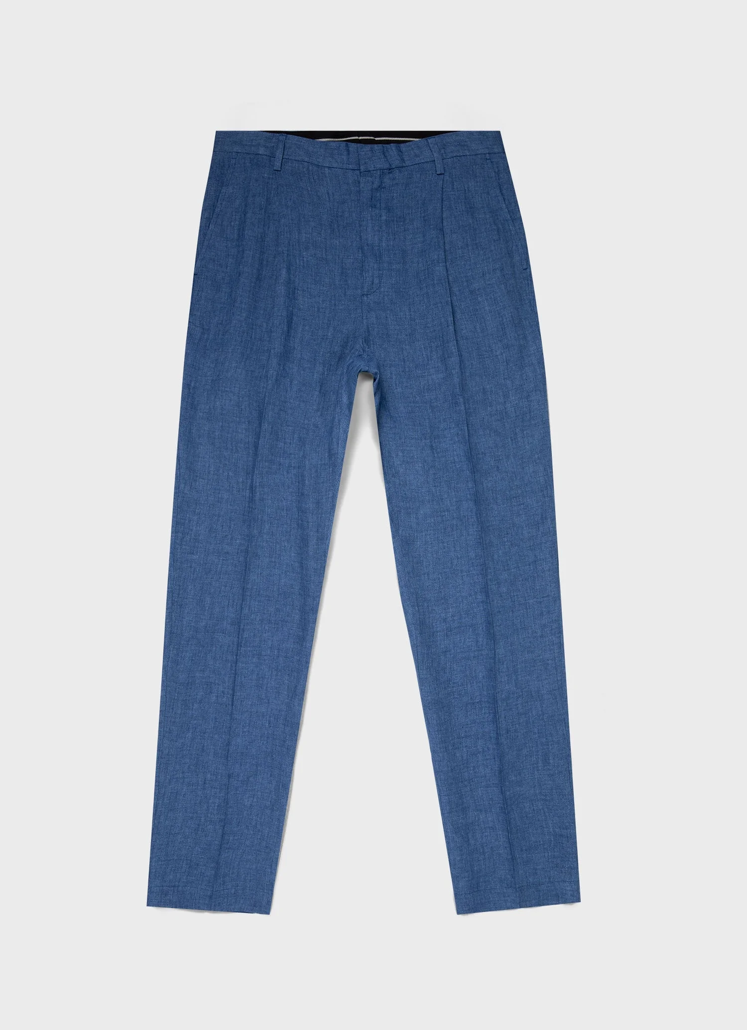 Pleated Linen Trouser - 1