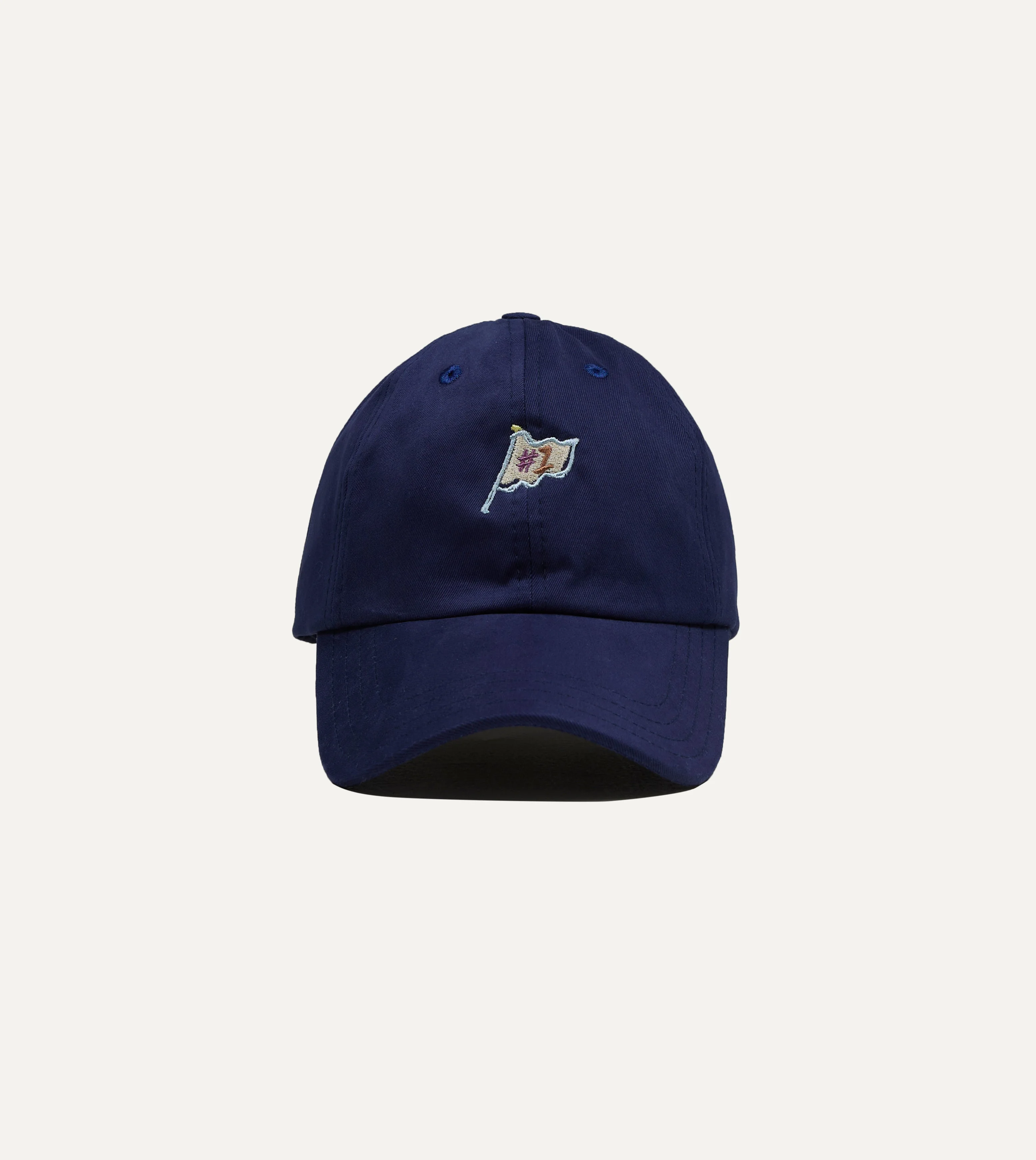Drake’s for St. Regis Cotton Twill Baseball Cap - 1