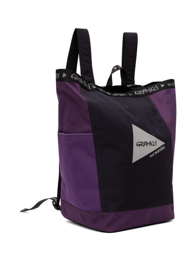 and Wander Purple Gramicci Edition Multi Patchwork 2Way Backpack outlook