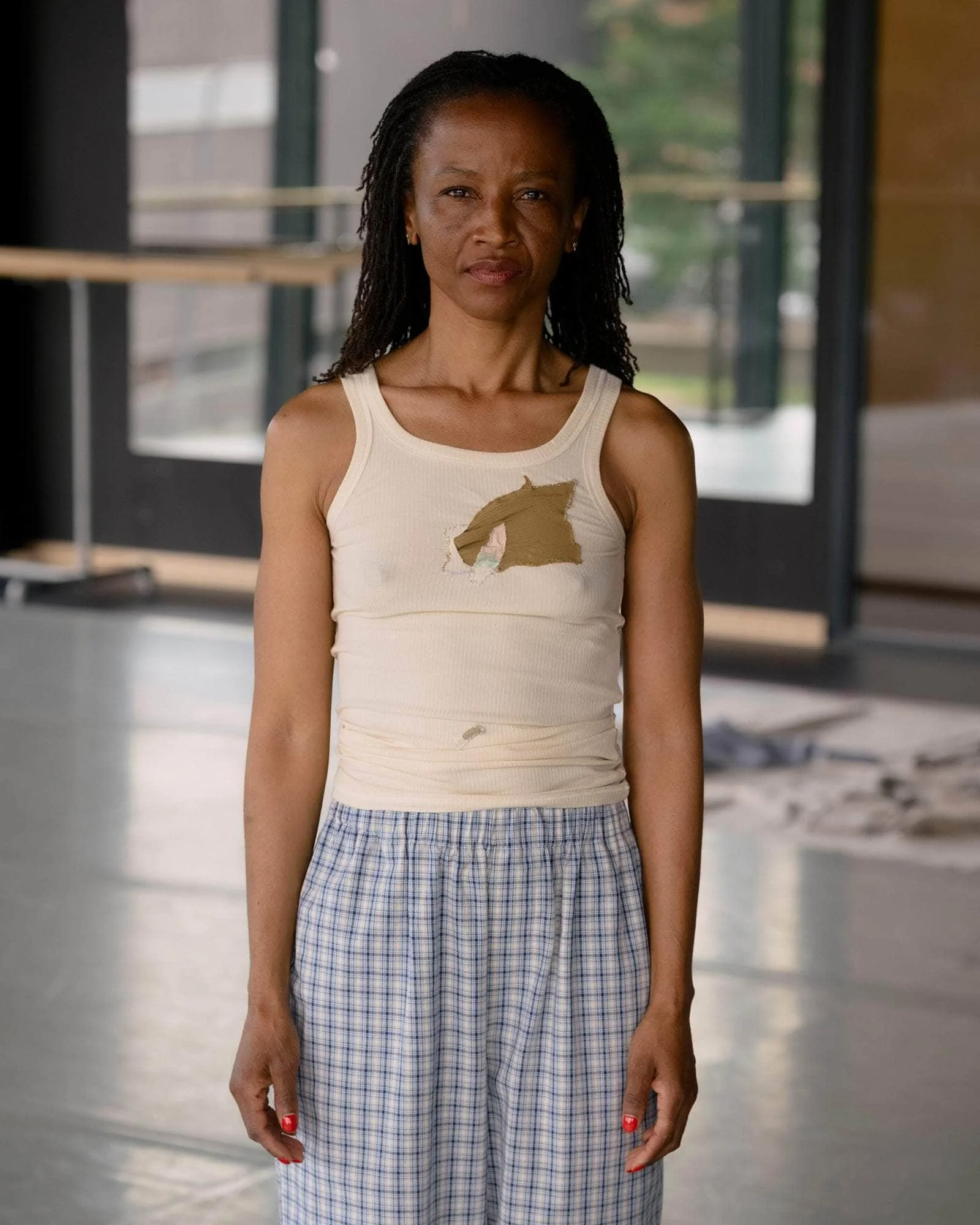 Repair - Cord Tank No.123 - Deadstock Lyocell - 1