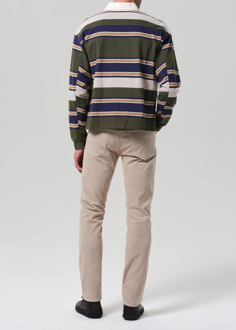 Gage Slim Straight Stretch Corduroy In Wheat 3