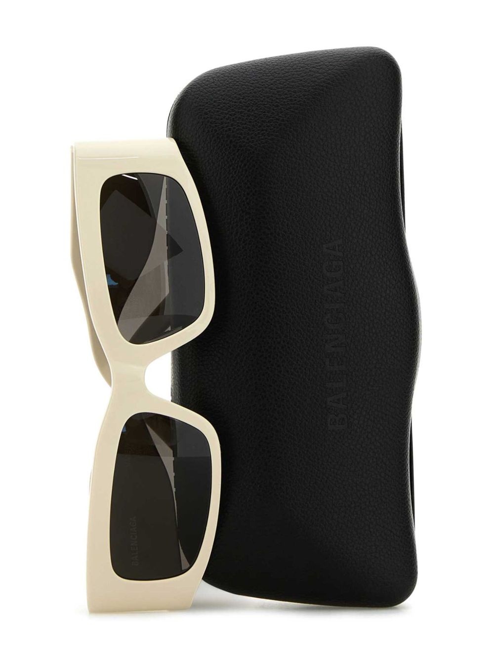 logo-print rectangle-frame sunglasses - 3