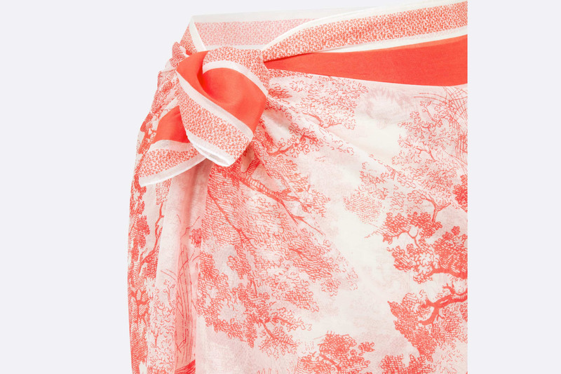Dioriviera Toile de Jouy Sauvage Sarong 7