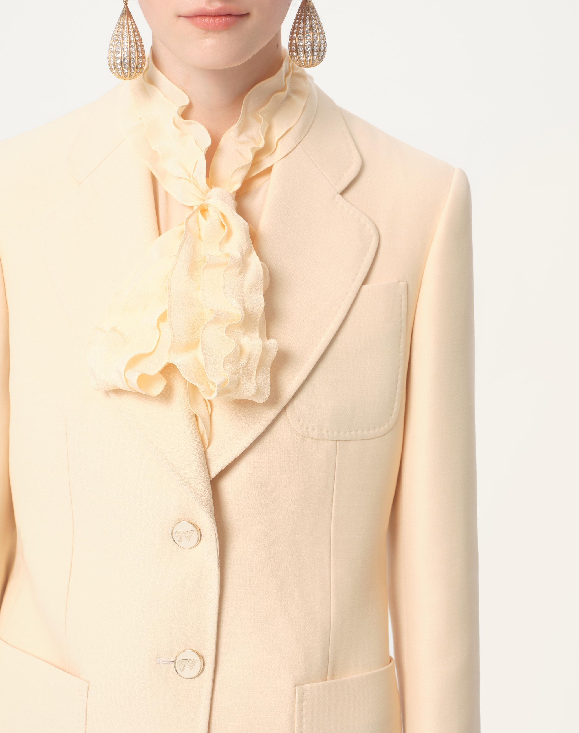 CREPE COUTURE BLAZER - 4