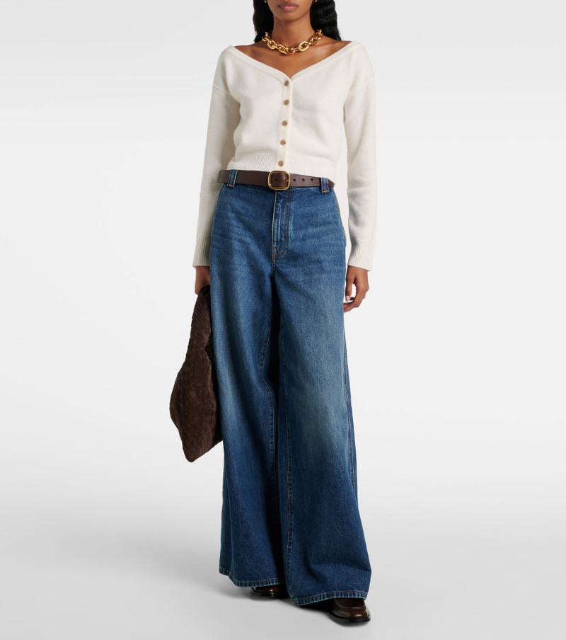 LISA YANG Zaya cashmere cardigan outlook