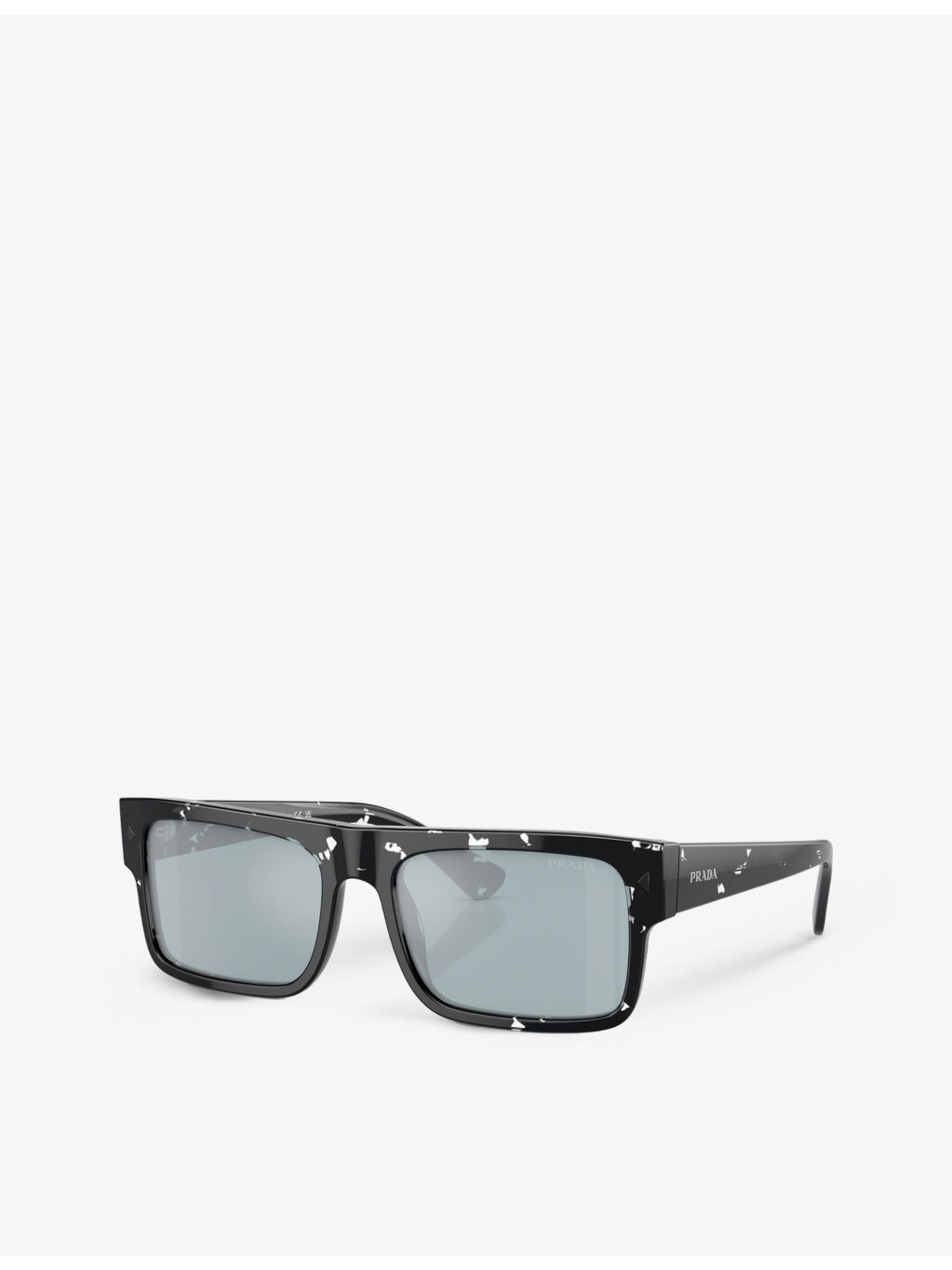 PR A10S rectangle-frame tortoiseshell acetate sunglasses - 3