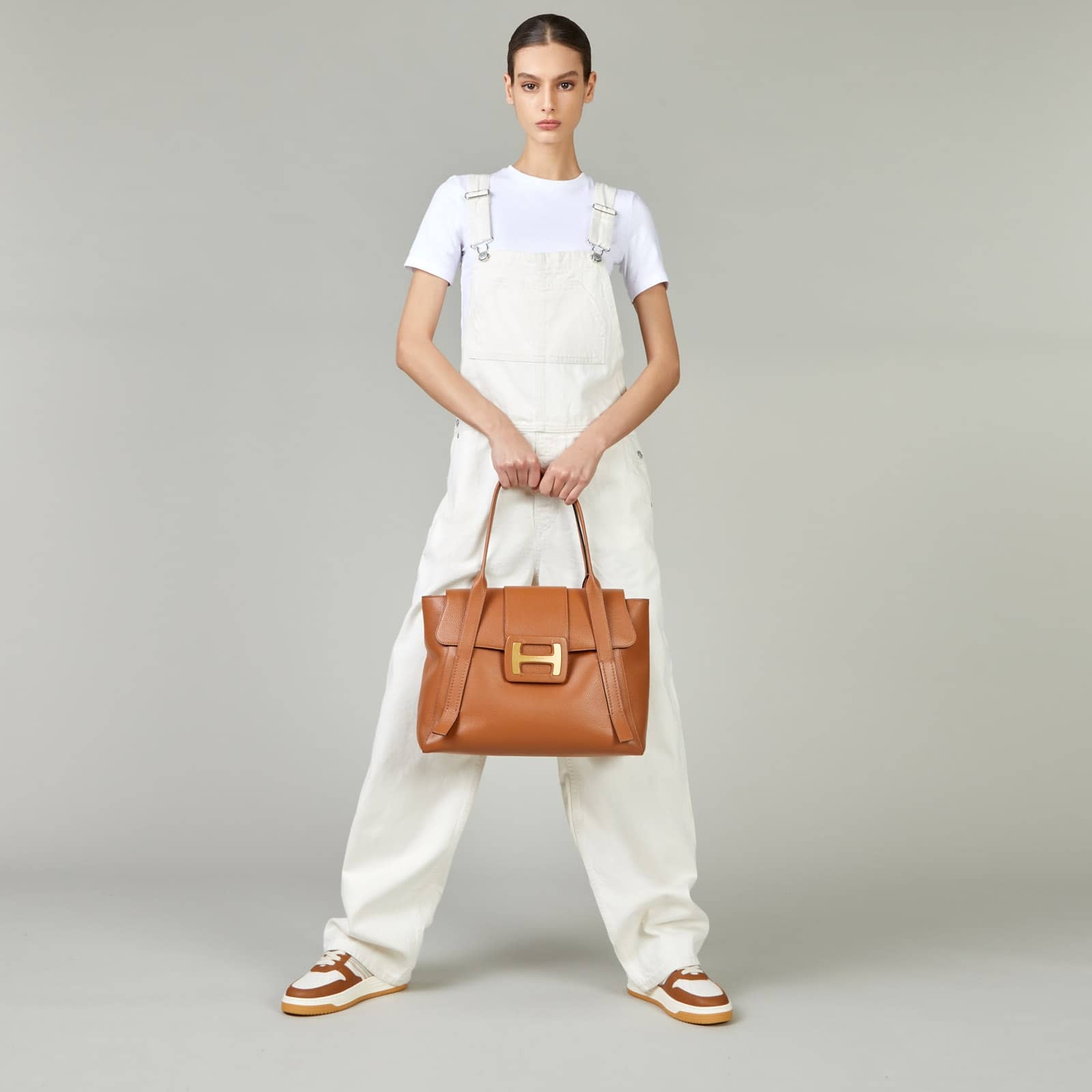 Hogan H-Bag Shopping Brown - 4