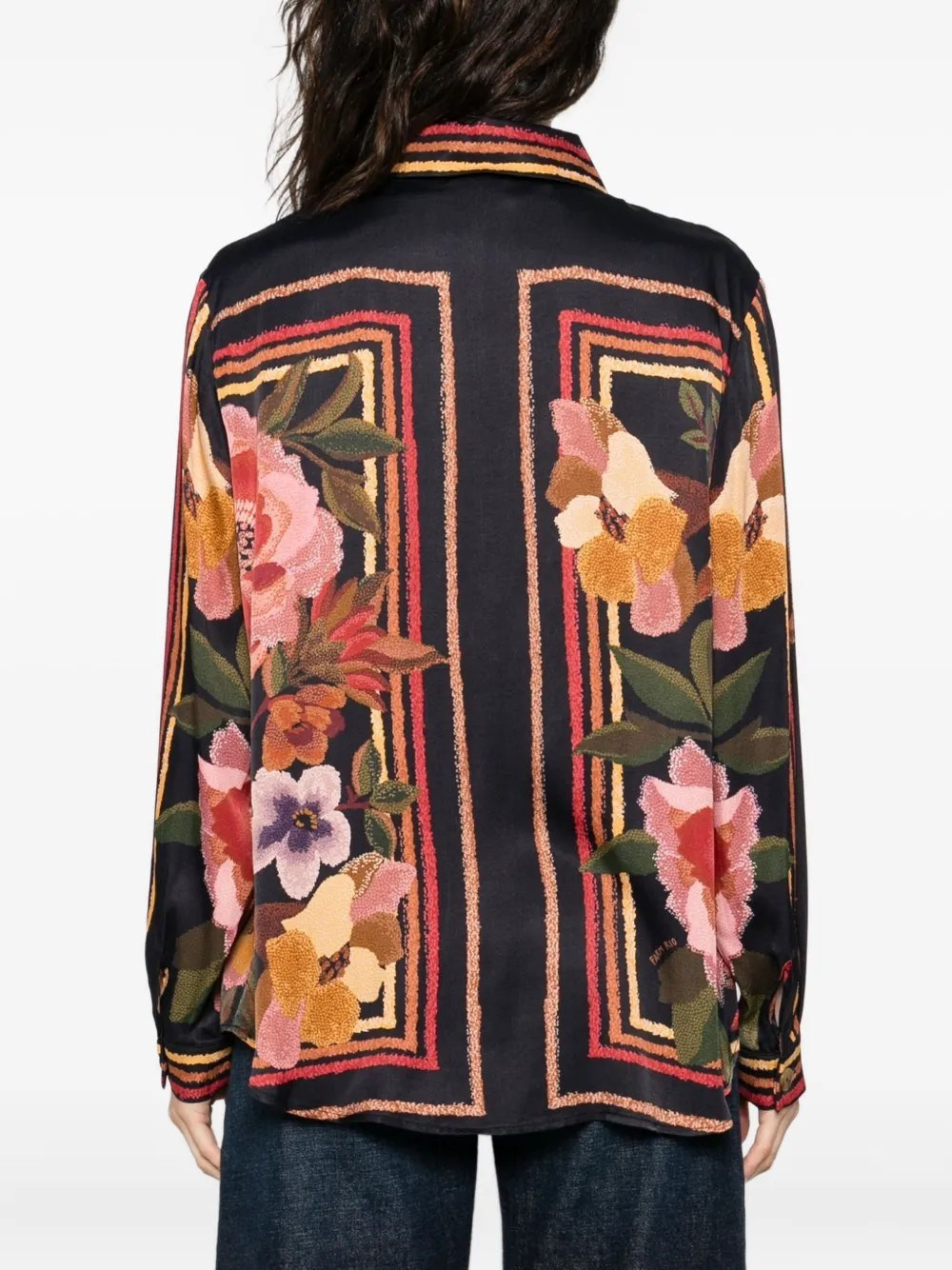 CHENILLE FLOWE SHIRT - 3