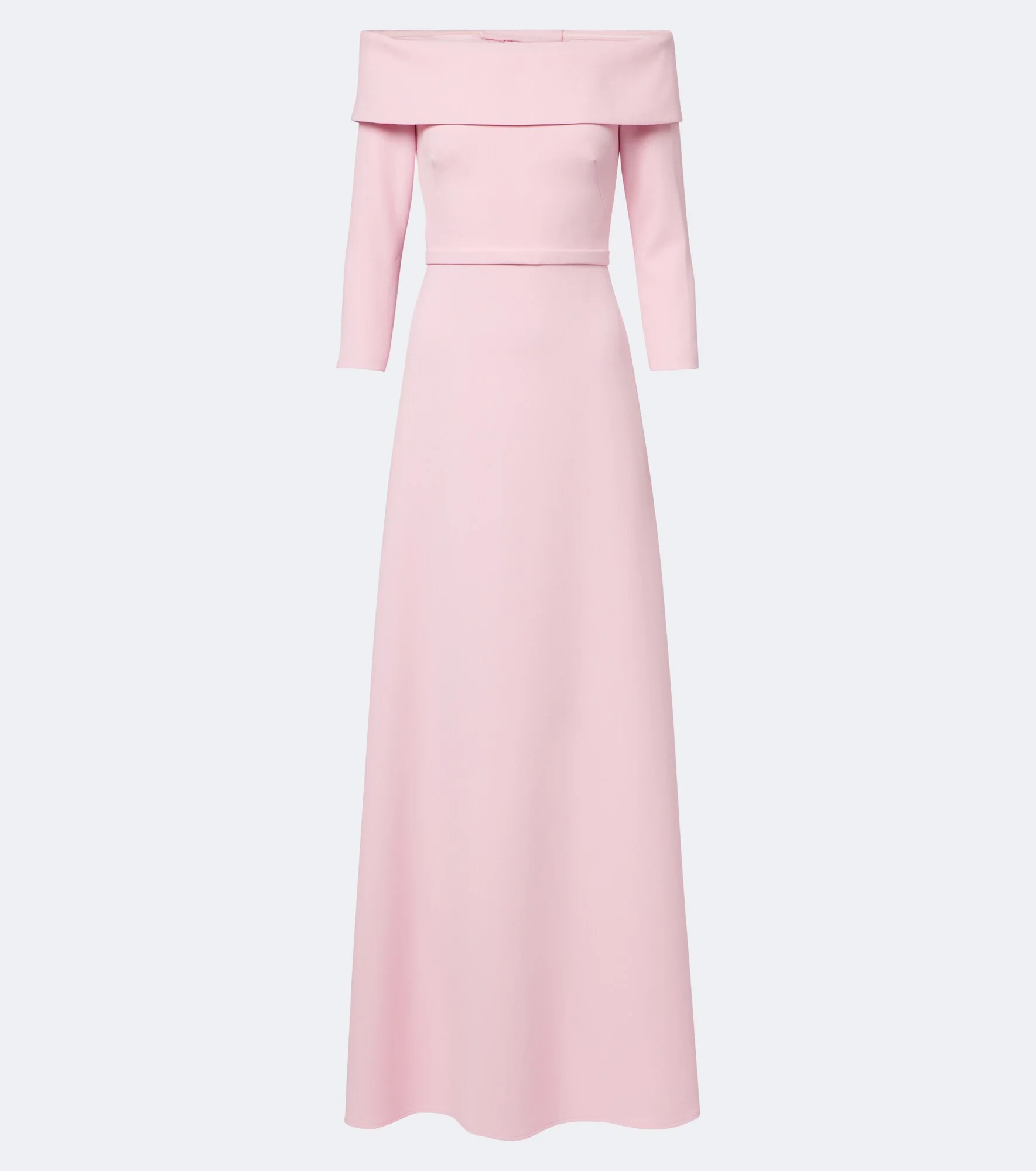 Lunelle off-shoulder crêpe gown - 1