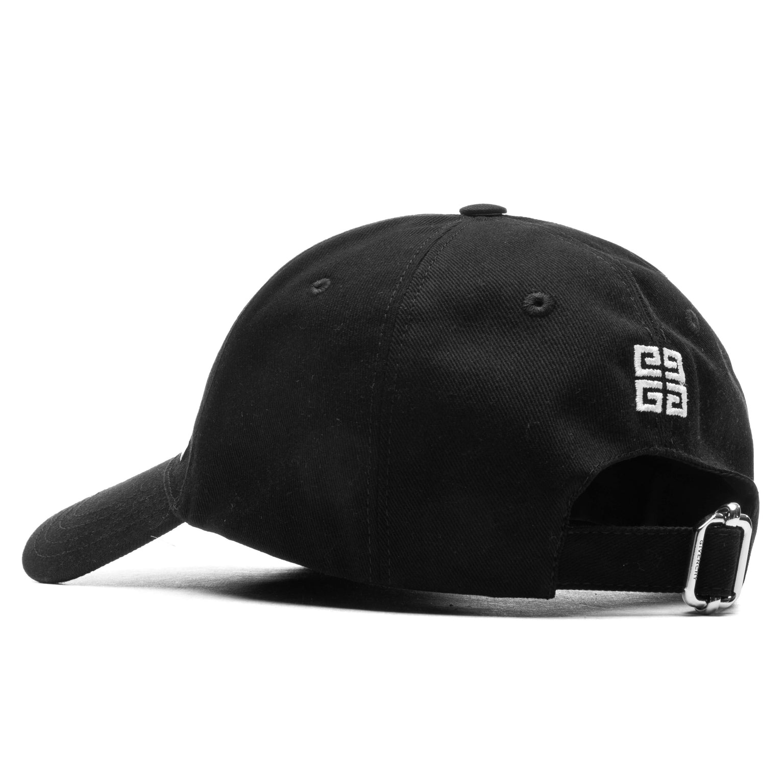 COLLEGE EMBROIDERED CAP - BLACK - 4