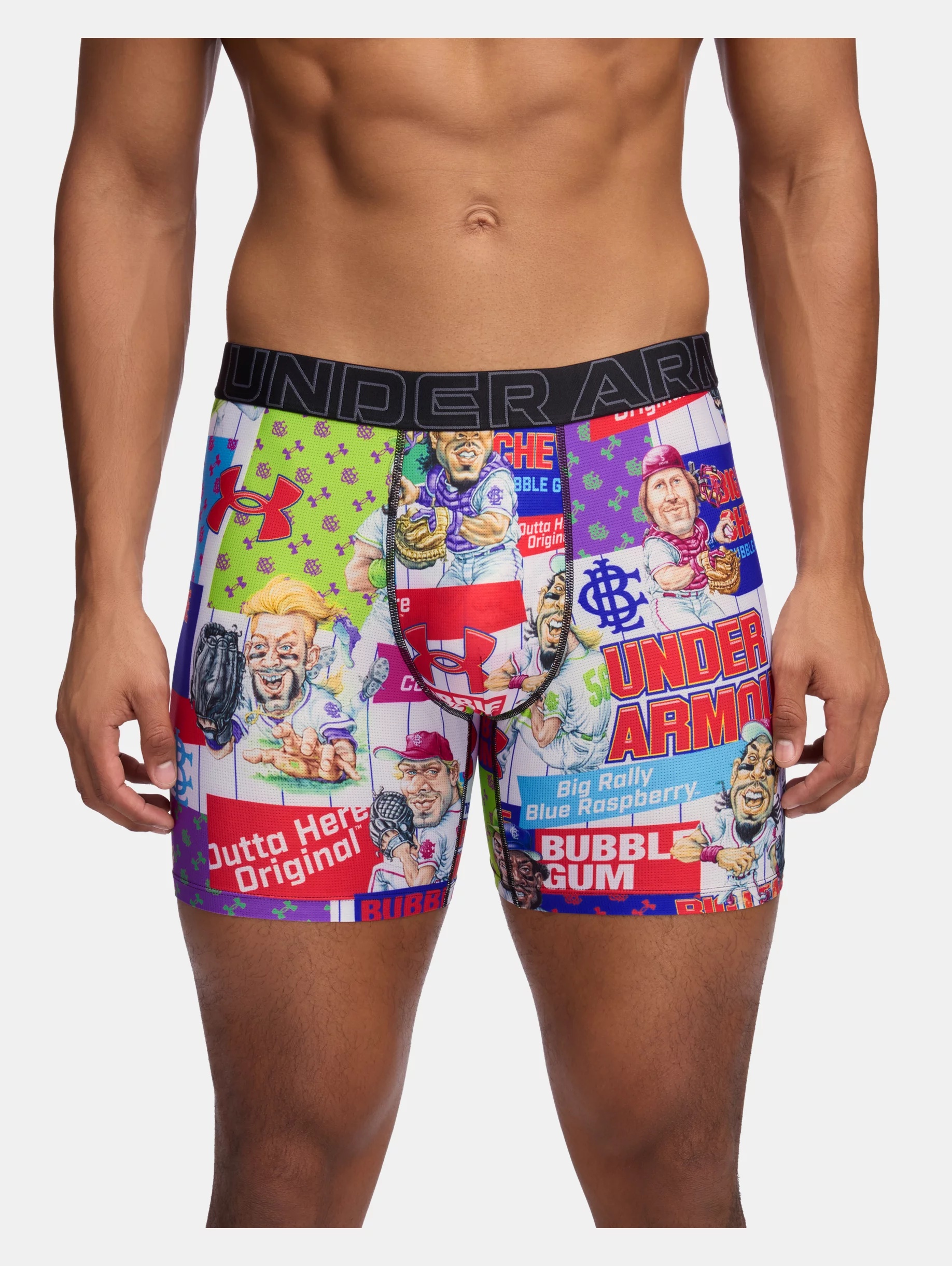 UA Performance Tech Mesh Graphic x Big League Chew - 1