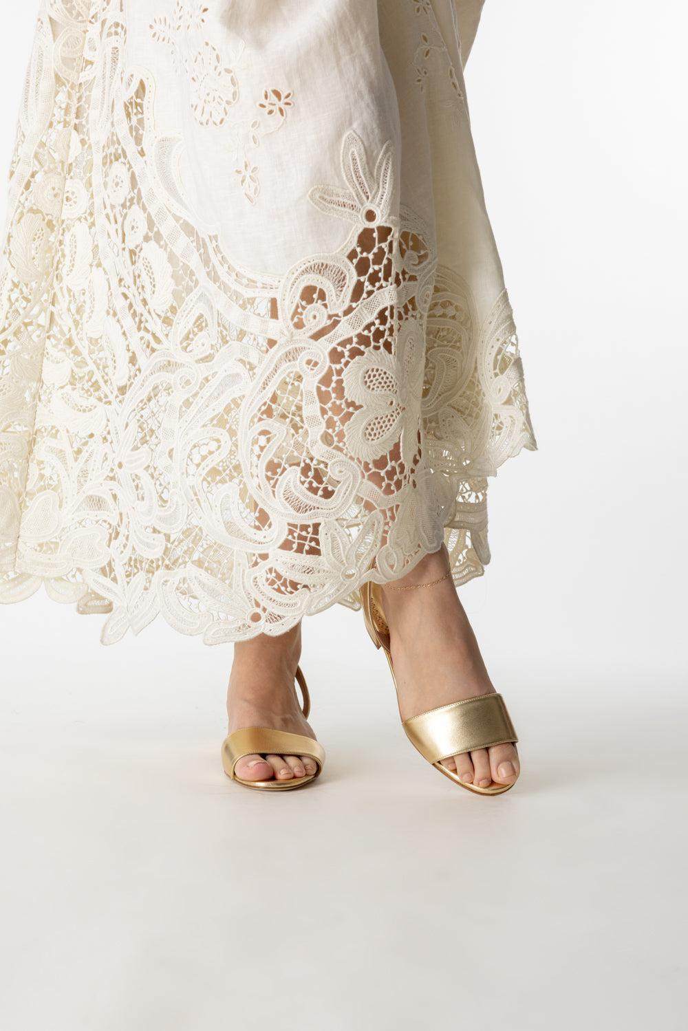 Patopia Slingback Sandal - Gold - 4