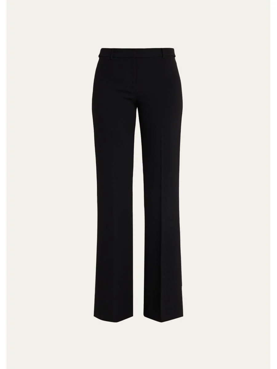 Cecilia Crepe Bootcut Pants - 1