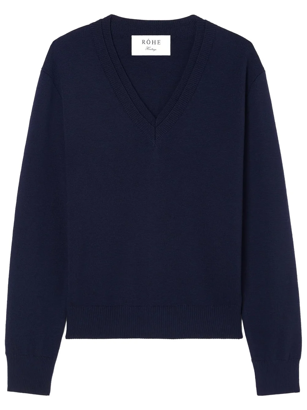 DOUBLE V-NECK SWEATER - 1