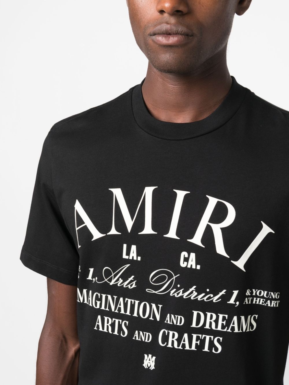 Amiri Arts District Print Cotton T-shirt