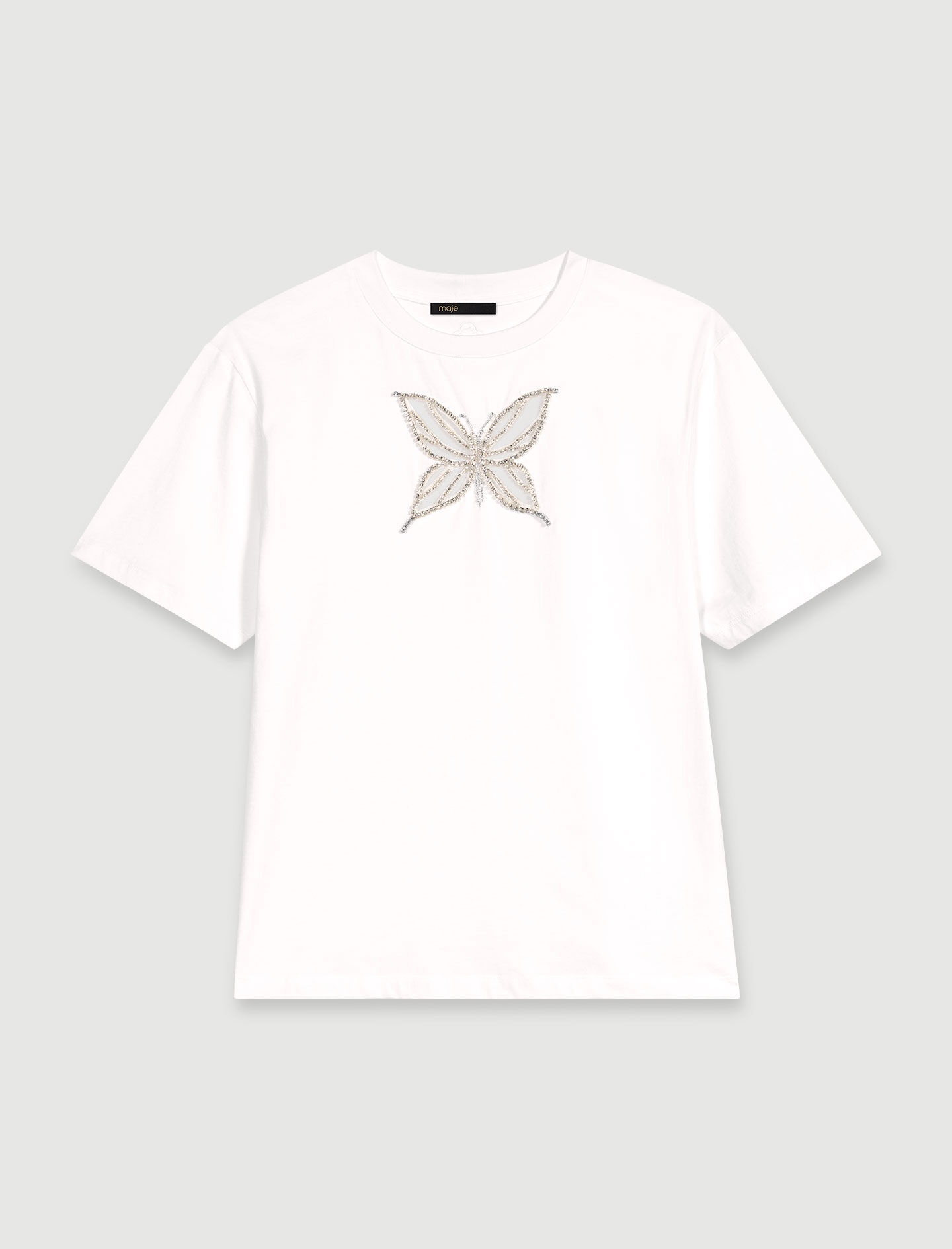 Rhinestone T-shirt - 1