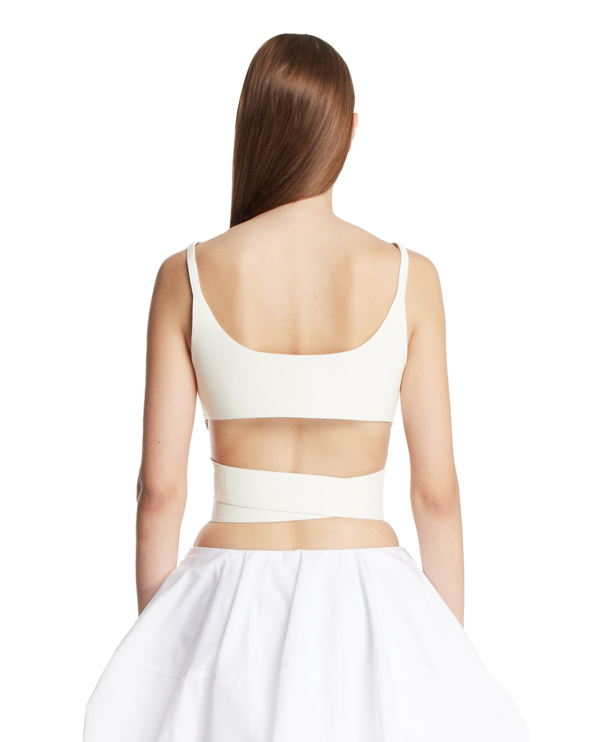 White Crossed Top - 3