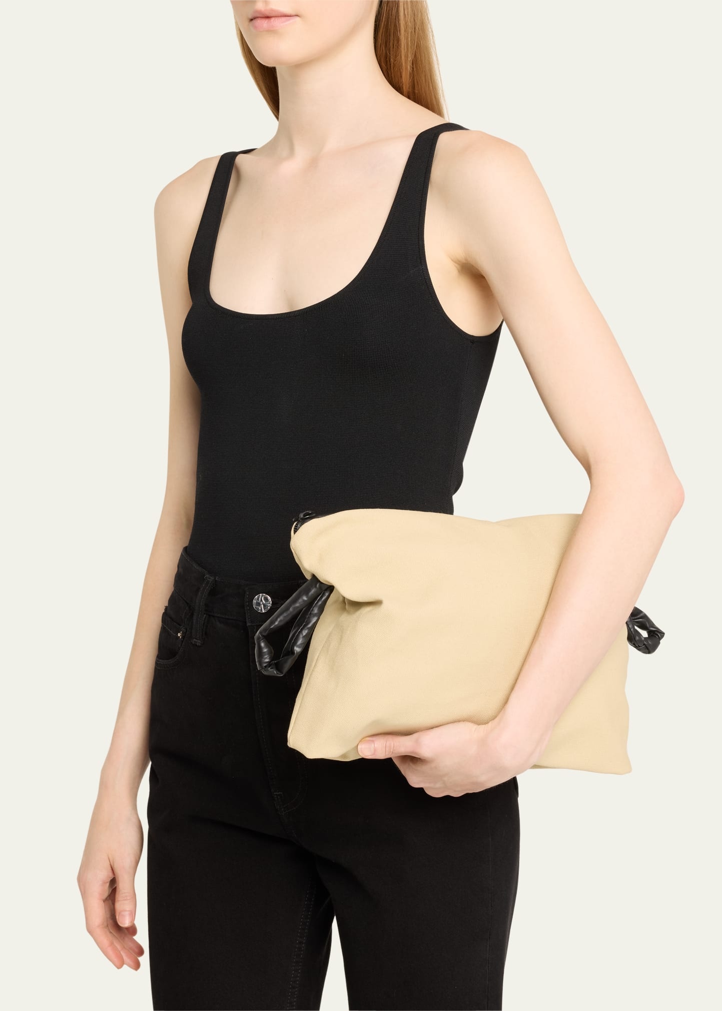 Pouch Canvas Clutch Bag - 2