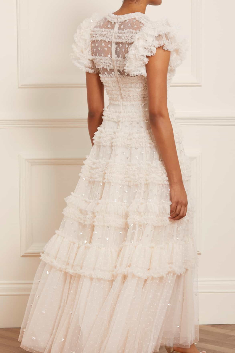 Vivian V-Neck Gown 9