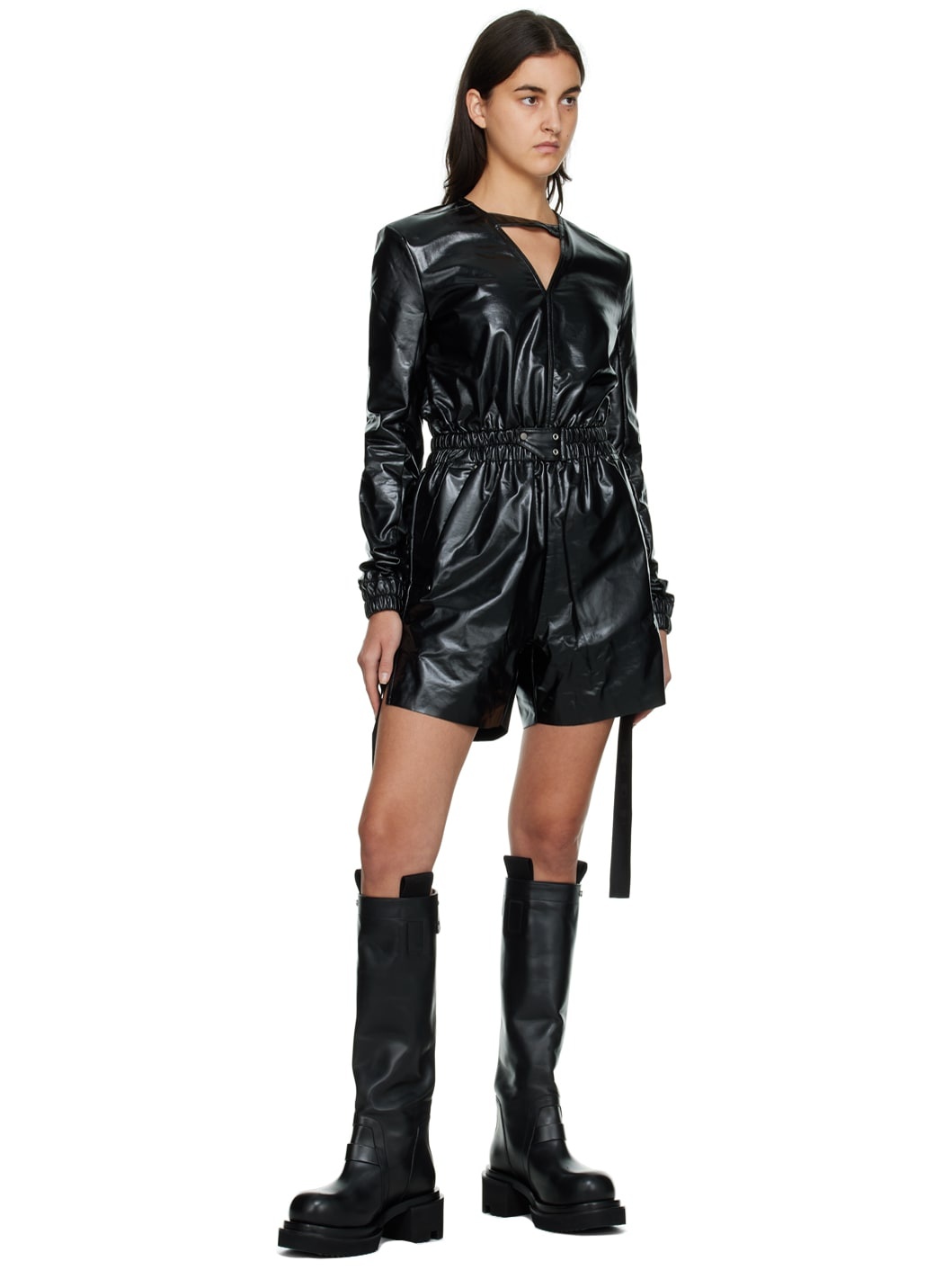 Black Bodybag Jumpsuit - 4